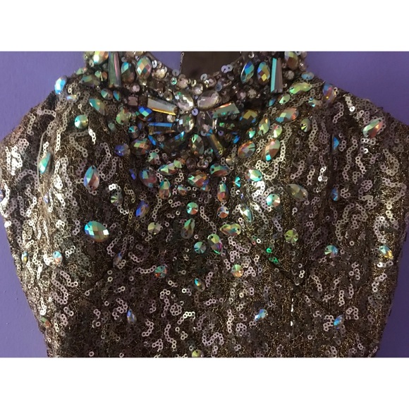 ✨Offers welcome 🌟Gold party dress - Picture 2 of 8